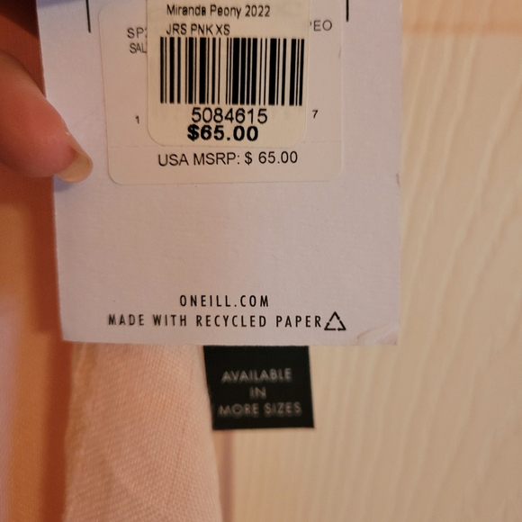 Womens XS O'Neill Bathing Suit Cover Up - Picture 3 of 3